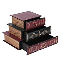 Check this out at Amazon Book Storage Box, Earring Storage, Gifts For Librarians, Wooden Books, Organization Decor, Drawer Design, Book Storage, Book Decor, Book Box