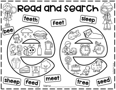 #Long_E_Phonics_Worksheets #Ee_Activities_For_Kindergarten #Long_Ee_Worksheets #Ee_Digraph_Worksheets Oo And Ee Words Worksheet, Oa Digraph Worksheets, Oa Phonics Worksheet, Oa Sound Worksheets, Oa Words Worksheet, K2 Activities, Long Vowels Worksheets, Long Vowel Sounds Worksheets, Oa Words