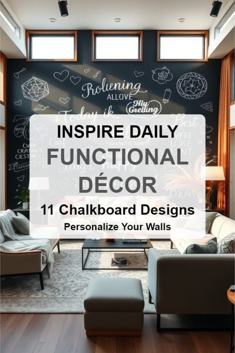 Chalkboard wall inspirations Kitchen Wall Chalkboard, Chalkboard Decor Ideas House, Chalk Board Wall Ideas, Chalkboard Ideas For Home, Chalkboard Wall In Kitchen, Chalkboard Design Ideas, Chalkboard Wall Ideas, Chalk Wall Ideas, Chalkboard Wall Diy