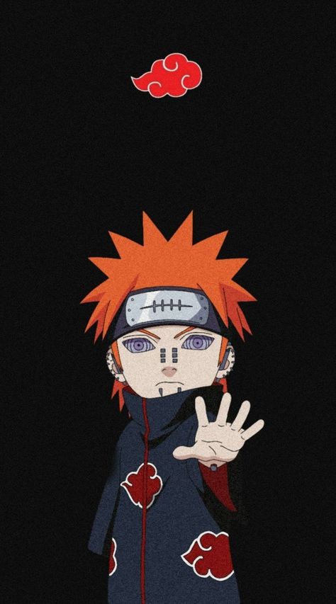 Yahiko Wallpaper, 6 Paths Of Pain, Naruto Shippuden Aesthetic, Aesthetic Hd Wallpaper, Yahiko Naruto, Chibi Naruto Characters, Naruto Wallpapers, Akatsuki Naruto, Naruto Eyes