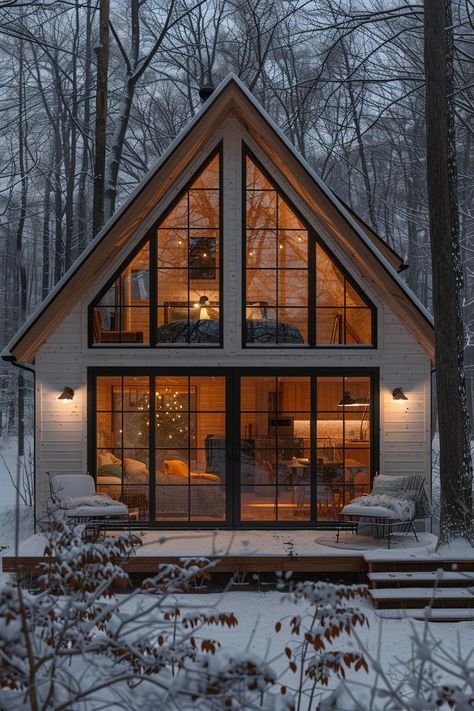 15 Adorable Tiny House Cabin Designs To Inspire You Tiny Cabin House Plans, Small Cabin Inspiration, A Frame Cabin Layout, Cabin The Woods, Tiny House Features, Tiny Cabin Aesthetic, Log Cabin Ideas Interiors, Tiny Home Cabin Ideas, Tiny House Cabin Plans