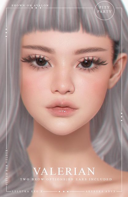 { Pity Party } Valerian Skin @ Anthem | 🎃 Coming to Anthem … | Flickr Sims 4 Skin Eyelashes, Sins 4 Skin Details, Ts4 Body Blush, Sims 4 Preset Face, Sims 4 Cc Glowy Skin, Sims4 Cc Face Shape, Sims 4 Cc Skin Details Makeup, Sims 4 Cc Pale Skin, Sims Face Shape Cc