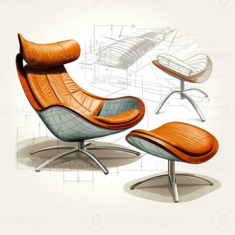 Armchair retro futuristic furniture sketch illustration hand drawing reference designer idea Electric Chair Drawing, Armchair Drawing, Retro Futuristic Furniture, Ergonomic Chair Design Sketch, Futuristic Chair Design Sketch, Retro Armchair, Furniture Sketch, Hand Drawing Reference, Futuristic Furniture