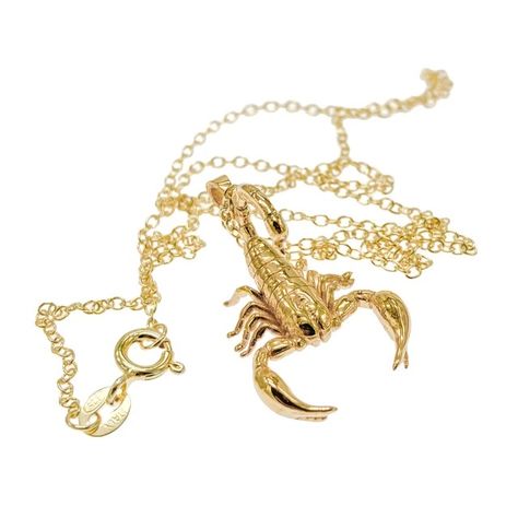 AmeliaRayJewelryShop - Etsy Scorpion Jewelry, Scorpio Pendant, Scorpion Necklace, Functional Jewelry, 3d Printed Jewelry, Coral Ring, Solid Gold Chains, Printed Jewelry, Lovely Jewellery