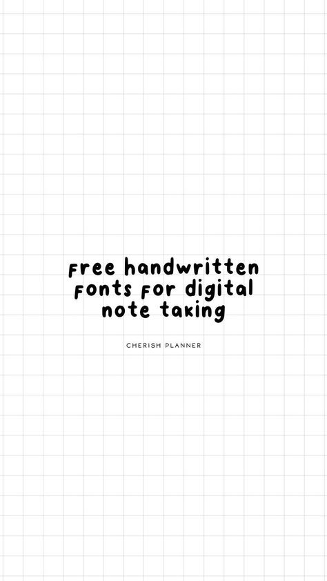 FREE HANDWRITTEN FONT (for digital notes, pla Best Free Handwritten Fonts, Workbook Layout, Font Canva Lettering, Free Cursive Fonts, Font Love, Free Handwritten Fonts, Unicorn Wings, Design Alphabet, To Do Planner