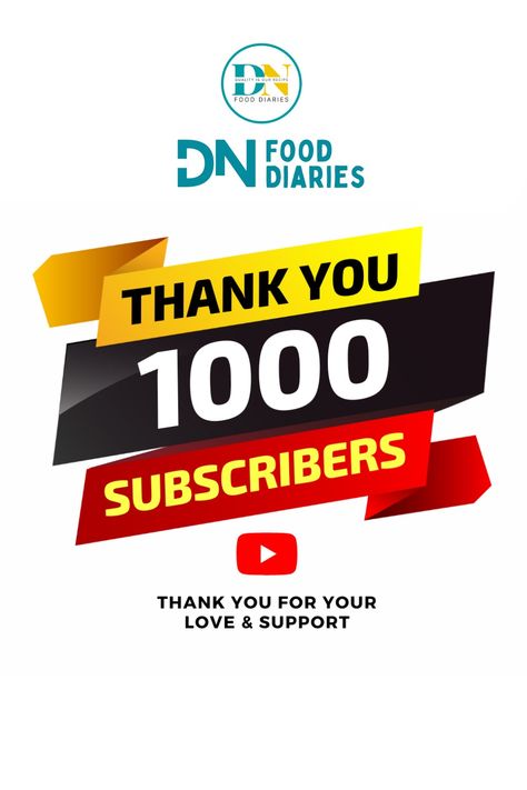 1000 Subscribers Completed 1000 Subscribers Youtube Thanks, 1k Subscribers Thank You, Congratulations Images, Best Food Recipes, Thank You Video, 1000 Subscribers, Car Sticker Design, Fire Image, Bible Quotes Images