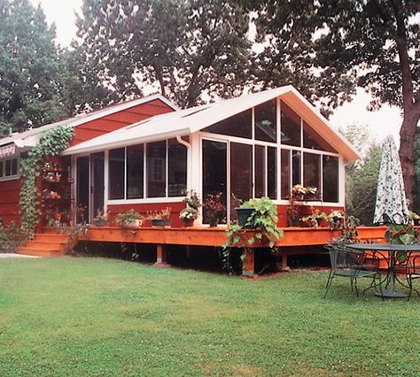 Sunroom Deck Conversion Ideas | Maryland Sunrooms Deck To Sunroom, Deck To Sunroom Conversion, Sunroom Conversion, Sunroom Diy, Porch To Sunroom, Sunroom Deck, Deck Enclosures, Outdoor Sunroom, All Season Room