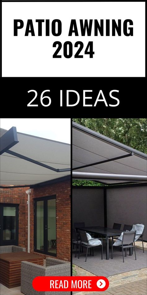 Create a picturesque outdoor area with a retractable patio awning. This versatile structure offers protection from the elements while adding aesthetic value to your home. Perfect for any backyard setting, it provides a shaded area for relaxation and entertainment. Explore various deck canopy ideas to complement your patio awning, enhancing the overall look and feel of your outdoor space. Deck With Awning Ideas, Awning Ideas Patio Retractable Pergola, Deck Canopy Ideas, Patio With Retractable Awning, Retractable Deck Awning, Awning Ideas Patio, Deck With Retractable Awning, Large Retractable Awning, Awning Ideas