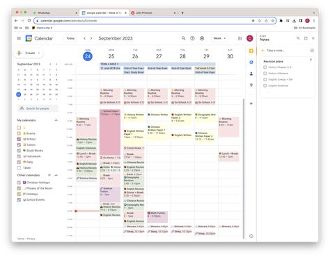 🗓️ My Google Calendar Calendar Categories, Year Planner Ideas, Widgets Calendar, Google Calendar Aesthetic, Planner Setup Ideas, Notion Calendar, Calendar Aesthetic, Journal Images, Notion Ideas