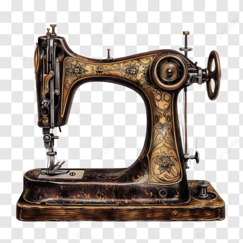 antique sewing machine used during the sixties and seventies vector illustration antique sewing ma Sewing Vector, Sewing Machine Vintage, Antique Sewing Machines, Vintage Sewing Machine, The Sixties, Transparent Image, Illustration Vector, Png Transparent, Vintage Sewing