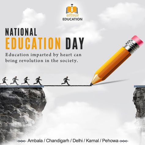 Education enlightens the future of your child without it the child is in a room full of darkness. It gives strength and freedom to the children, with the help of that they can build a glorious career. #nationaleducationday #education . . Follow & Share @Kapisthal Education . . #learning #school #motivation #students #study #student #science #children #india #knowledge #college #teacher #learn #edtech #education #indianeducation #globaleducation #learning #qualityeducation #success #teaching #tea National Education Day Creative Ads, International Education Day, World Education Day, International Day Of Education, National Education Day, College Teacher, Education Day, Importance Of Education, Education In India