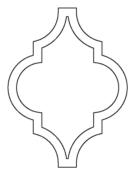 Moroccan pattern. Use the printable outline for crafts, creating stencils, scrapbooking, and more. Free PDF template to download and print at http://patternuniverse.com/download/moroccan-pattern/ Printable Outline, Wall Stencil Patterns, Moroccan Stencil, Ornamental Design, Islamic Art Canvas, Desain Quilling, Ramadan Crafts, Caligraphy Art, Moroccan Pattern