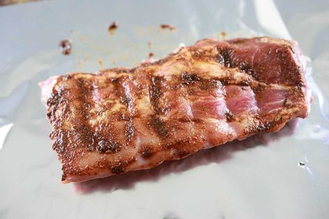 Blackstone Grill Recipes, Grilling Ribs, Gas Grill Recipes, Recipes With Ingredients, Chicken Tacos Easy, How To Cook Ribs, Blackstone Grill, Rack Of Ribs, Pork Rib Recipes