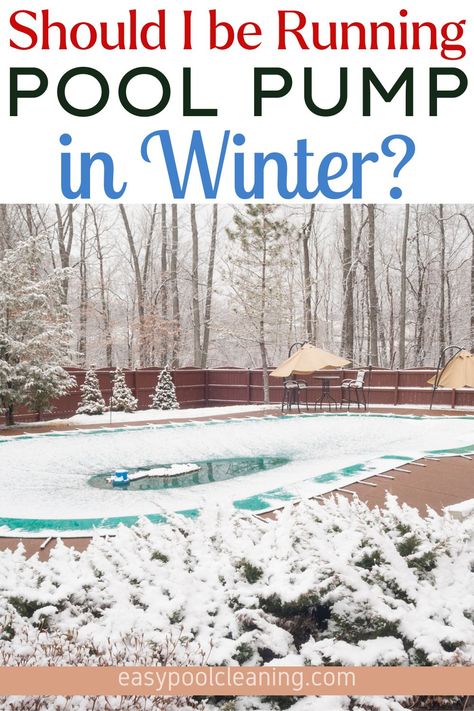 Explore the complexities of pool pump operation in winter. Discover the delicate balance between energy efficiency, water circulation, and equipment protection. Pool Warmer, Pool Algae, Winter Pool, Pool Plumbing, Pool Skimmers, Pool Heaters, Pool Repair, Pool Chlorine, Pool Heater