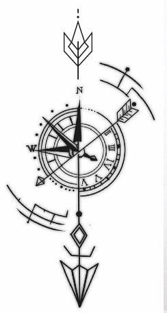 Feminine Compass Tattoo Design, Compass Tattoo Feminine, Compas Tattoo, Feminine Compass Tattoo, Name Tattoo On Hand, Minimal Tattoo Designs, Minimal Tattoo Ideas, Hipster Tattoo, Wrist Tattoo Designs