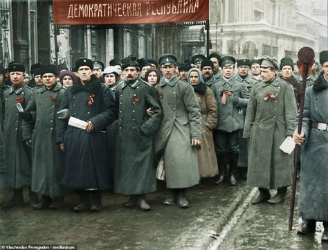 Russian Revolution 1917, Bolshevik Revolution, Economic Problems, Russian Revolution, Colorized Photos, Tsar Nicholas Ii, Tsar Nicholas, Imperial Russia, Red Army