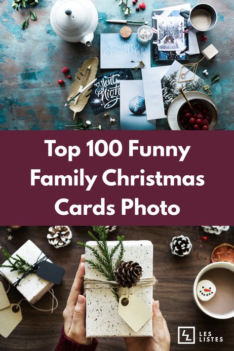 Christmas is a wonderful time of year to celebrate with family. However, it is also a great time to for awkward situations. Check out the top 100 funny family Christmas cards photos. #top10list #Christmas #ChristmasInJuly Couples Funny Christmas Cards, Christmas Family Photos Funny, Crazy Christmas Cards Photo Ideas, Last Minute Christmas Card Photo Ideas, Funny Christmas Card Ideas For Families, Funny Family Christmas Cards Photo Ideas, Funny Photo Christmas Cards, Christmas Pictures Brothers, Family Holiday Card Ideas