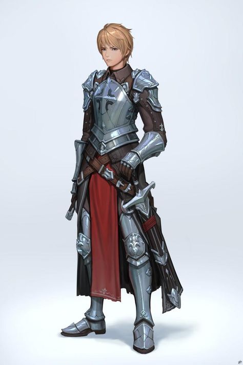 Imgur: The magic of the Internet Concept Art Landscape, Anime Knight, Female Armor, Female Knight, Male Character, Anime Inspired Outfits, Knight Armor, Art Disney, Fantasy Armor