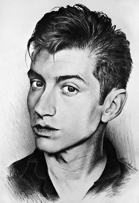 Alex Turner Drawing, Alex Pics, Art Account, The Last Shadow Puppets, Last Shadow, Monkey Art, Artic Monkeys, Band Art, Celebrity Drawings