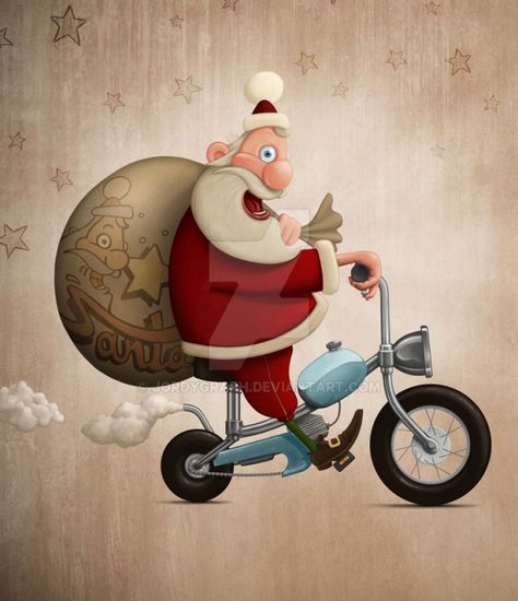 santa claus pictures digital art Santa Claus Pictures, Santa Claus Vector, Merry Christmas Wallpaper, Christmas Typography, Funny Santa Claus, Santa Pictures, Jolly Holiday, Art Et Illustration, Father Christmas