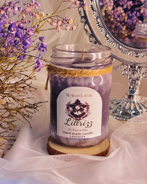 Lavender scented ✨ . . . #candles #jarcandles #scentedcandles Bathroom Storage Organization, Lavender Scent, Bathroom Storage, Candle Jars, Scented Candles, Storage Organization, Lavender, Candles, Frame