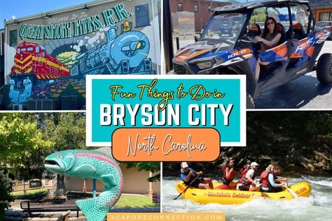 Fun Things to Do in Bryson City, North Carolina Bryson City North Carolina Things To Do, Christmas In Nashville, Bryson City North Carolina, Best Travel Books, East Coast Usa, Bryson City, Usa Beaches, Winter Destinations, Wellness Travel