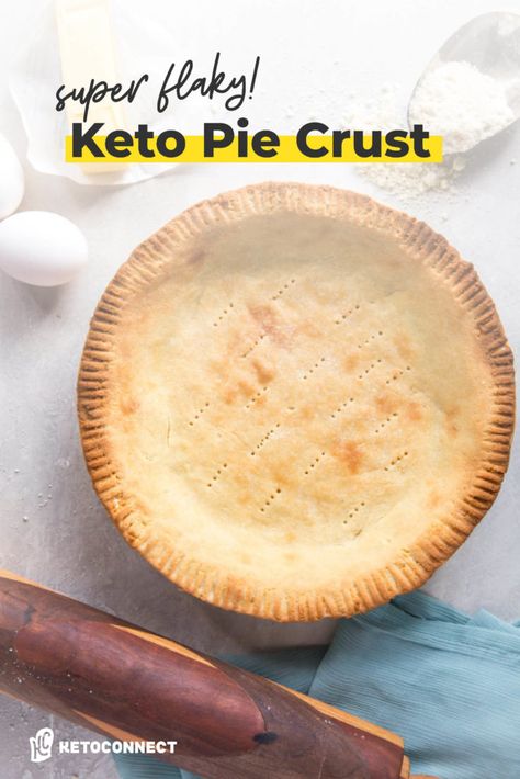 Keto Pie Crust, Savory Pie Crust, Keto Pie, Pie Ideas, Keto Diet Benefits, Baking Basics, Starting Keto Diet, Low Carb Baking, Keto Food List