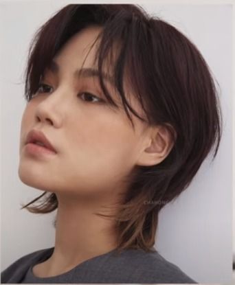 Androgynous Haircut, Short Hair Tomboy, Mullet Haircut, Girls Short Haircuts, Really Short Hair, Asian Short Hair, Hair Inspiration Short, Wolf Cut, Shot Hair Styles