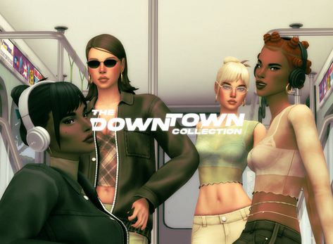 The Downtown Collection (patron download) | greenllamas Sims Cc Download, Sims 4 Cc Free, Free Sims 4 Cc, Black Sims, Urban Hairstyles, Houses Black, Sims 4 Cc Download, Mod Hair, Free Sims 4