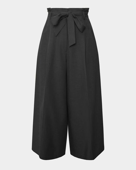 Leather culottes