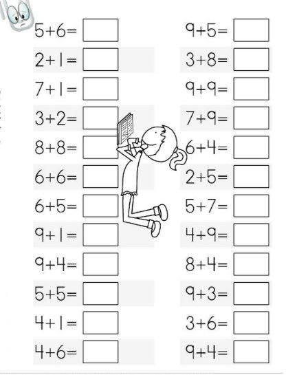 Kindergarten Addition Worksheets, Math Addition Worksheets, Preschool Math Worksheets, 1st Grade Math Worksheets, Preschool Writing, Math Work, Kids Math Worksheets, Numbers Preschool, Math Addition