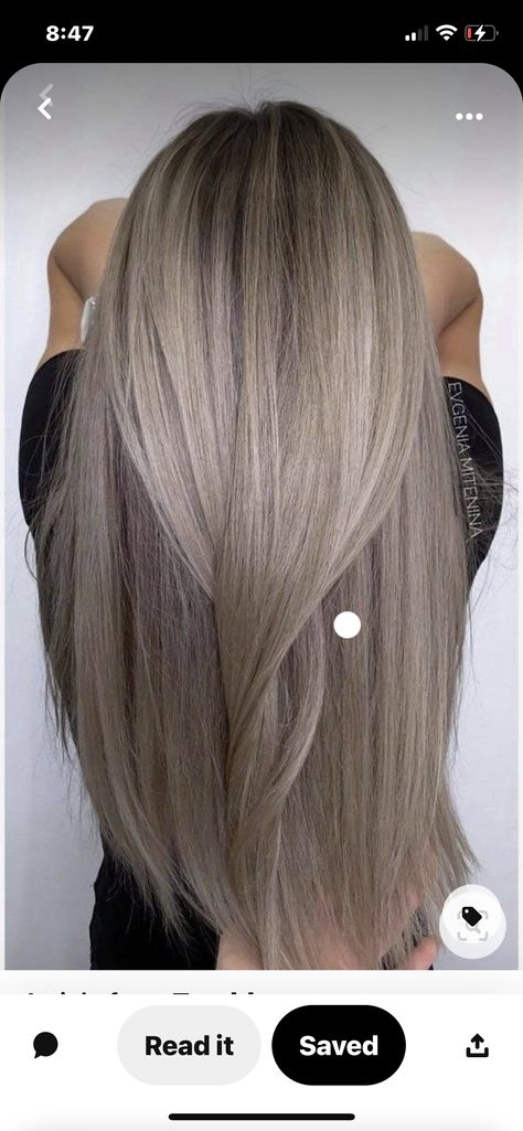 Ash Blonde Hair Color Ideas, Ash Blonde Hair Balayage, Ashy Blonde Hair, Straight Long Hair, 30 Hair Color, Ashy Hair, Beige Blonde Hair, Ash Blonde Hair Colour, Beige Hair