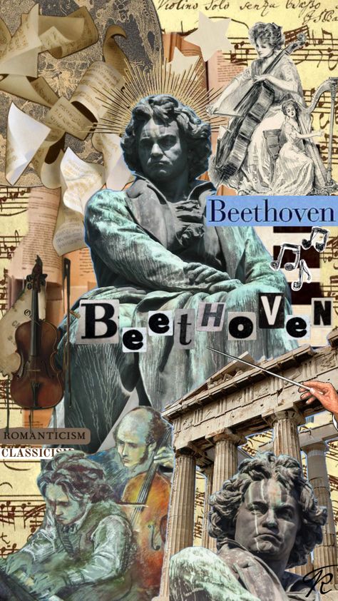 #beethoven #classic #classical #classicalart #classicalmusic #classicalaesthetic #classicism #romanticism #darkacademia #darkacademiaaesthetic #music Beethoven Music, Piano Sheet Music Pdf, Classical Music Composers, Famous Composers, Music Jokes, Ode To Joy, Artistic Wallpaper, Music Appreciation, Animation Artwork