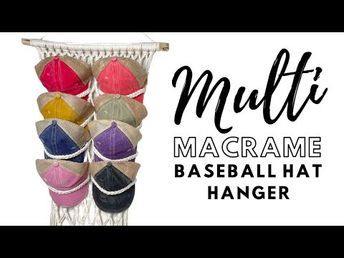 Free Macrame Patterns Hat Hangers, Macrame Baseball Cap Hanger, Macrame Ball Cap Holder, Macrame Baseball Hat Hanger Diy, Macrame Cap Hanger, Macrame Hat Hanger Diy Pattern, Macrame Hat Hanger Diy, Baseball Hat Hanger, Diy Hat Hanger