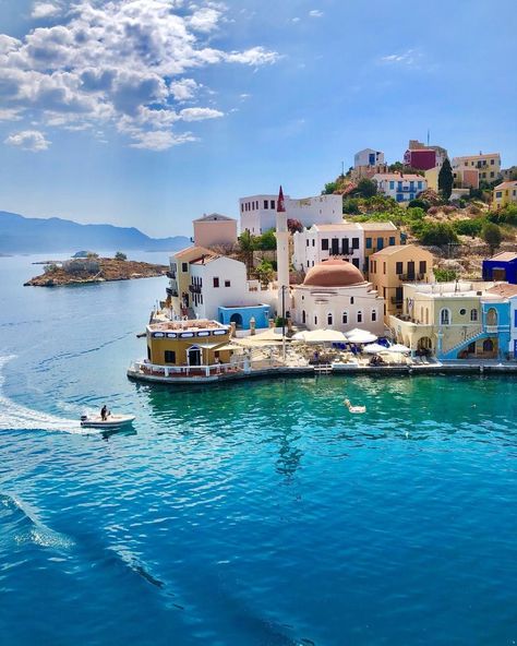 The island's official name, Megisti (Greek: Μεγίστη) means "biggest" or "greatest", but at only 11.98 km2 (4.626 sq mi) in area, it is the smallest of the Dodecanese, Rhodos, Greece ~.~ Diogenes Of Sinope, Pictures Of Greece, Dodecanese Islands, Greece Pictures, Visiting Greece, Just Beautiful, Travel Sites, Greece Travel, Ancient Greece