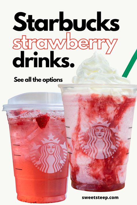 15 Starbucks Strawberry Drinks: Menu Favorites & More Starbucks Drinks Strawberry, Starbucks Strawberry Drinks, Starbucks Price, Starbucks Prices, Drinks Strawberry, Strawberry Drink, Starbucks Strawberry, Strawberry Acai, Strawberry Drinks