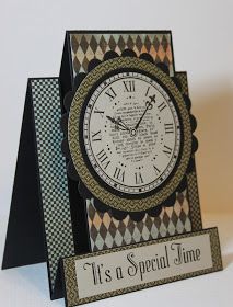 Center Step Cards, Clock Card, Cards For Men, Mens Cards, Male Birthday, Masculine Birthday Cards, Boy Cards, Retirement Cards, Step Cards