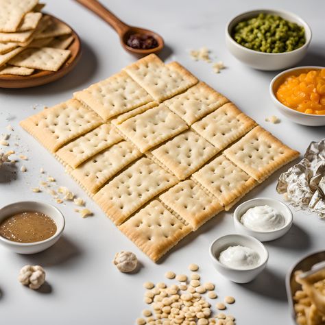 Saltine Cracker Recipe Homemade Saltines Recipe, Quick Cracker Recipe, Diy Saltine Cracker Recipes, Homemade Crackers Recipe Simple, Salted Crackers Recipes, Homemade Triscuits Cracker Recipe, Salty Homemade Snacks, Recipe For Crackers, Sourdough Saltine Crackers