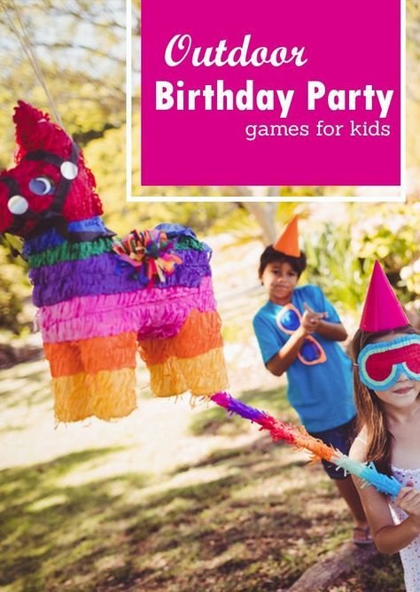 Outdoor Birthday Party Games, Outdoor Game Ideas, 50th Birthday Games, Backyard Kids Party, Outdoor Birthday Party, 50th Birthday Party Games, Birthday Games For Kids, Backyard Kids, Birthday Party At Park