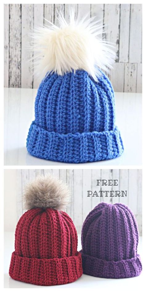 Free Crochet Patterns Crochet Ideas Aesthetic, Easy Baby Blanket Crochet, Newborn Crochet Hat, Aesthetic Knit, Easy Crochet Basket Pattern, Beanie Pattern Free, Easy Crochet Hat Patterns, Crochet Beanie Pattern Free, Crochet Hat For Beginners