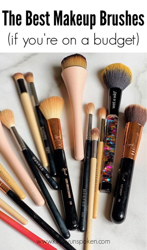 Looking for the best makeup brushes? Check out this list of the Best Affordable Makeup Brushes   Sets with both budget-friendly drugstore makeup brushes and affordable high end makeup brushes from Ulta, Sigma Beauty, and on Amazon! Everything is under $30! #makeupbrushes #bestmakeupbrushes #makeupbrushsets #affordablebeauty Must Have Makeup Brushes, Best Make Up Brushes Set, Best Cheap Makeup Brushes, Best Makeup Brushes Set Amazon, Best Drugstore Makeup Brushes, Best Eyeshadow Brushes, Best Walgreens Makeup, Make Up Brushes And Their Uses, Drugstore Makeup Brushes