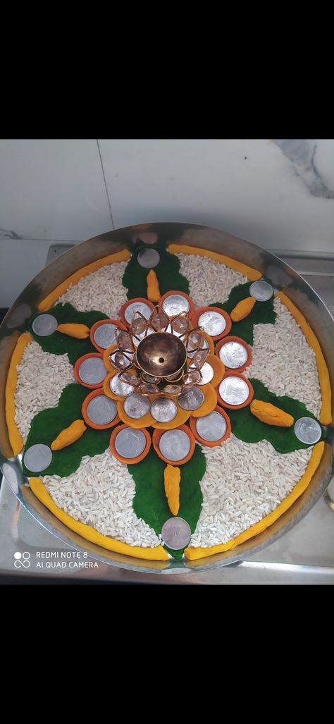 Ganesh Aarti Thali Decoration, Arati Plate Decoration, Aarti Decoration Thali Ideas, Puja Thali Decoration Ideas, Arti Decoration, Aarti Thali Decoration Ideas, Aarti Decoration, Arti Thali Decoration, Arti Thali