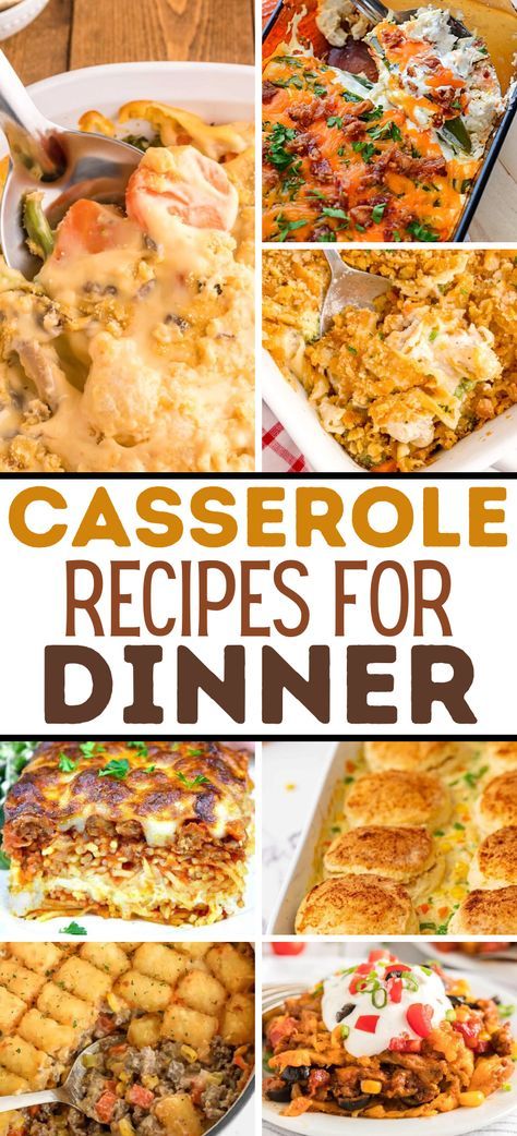 Easy Dinner Casserole Recipes – These are the best lazy and easy casserole recipes for dinner the whole family will enjoy. Throw together them in minutes and have lazy, but extremely delicious family dinner meals. Homemade casserole, ground beef casserole, chicken casserole, hamburger helper casserole, easy chicken casserole recipes, easy dinner casseroles, healthy casserole recipes, zucchini casserole, tater tot casserole, easy comforting meals, comfort food, cheap dinner ideas for a family. Simple Casseroles For Dinner, Casserole Ideas For Dinner, Easy Family Casserole Recipes, Dinner Casseroles Healthy, Easy Dinner Ideas Casseroles, Dinner Casseroles Easy, Hamburger Helper Casserole, Easy Dinners For A Crowd, Family Casserole Recipes