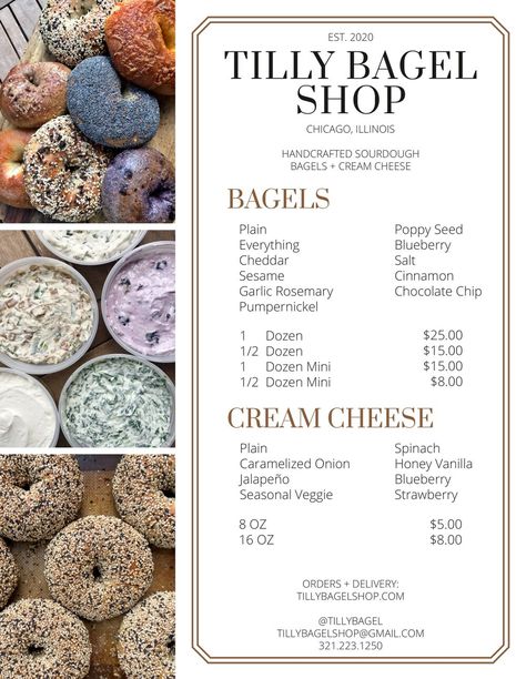 Bagel Company, Cream Cheese Bagel, Bagel Bakery, Bagel Sandwiches, South Loop Chicago, Bagel Cafe, Lunch Sandwiches, Bagel Bar, Sourdough Bagels