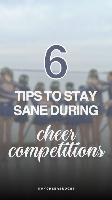 Essential tips for staying organized and stress-free during cheer competitions. Cheer Mom Survival Kit items and advice to help moms stay calm and prepared on competition day. Cheer Competition Tips, Cheer Competition, Planning Hacks, Losing Your Mind, Stay Sane, Morning Call, Competitive Cheer, Lose Your Mind, Car Rides