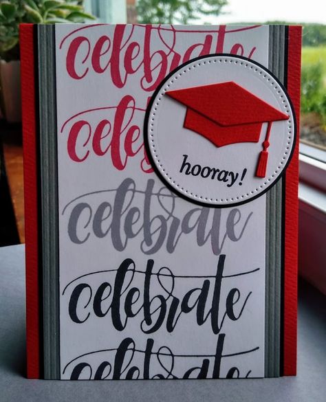 Anything But A Card Paper Crafts, Stampin Up Congratulations, Graduation Card Handmade, Ctmh Graduation Cards, Grad Cards Handmade Easy, Stampin Up Time Together Cards, Stampin Up Graduation Cards 2020, Graduation Cards To Make, Stampin Up Graduation Cards Ideas