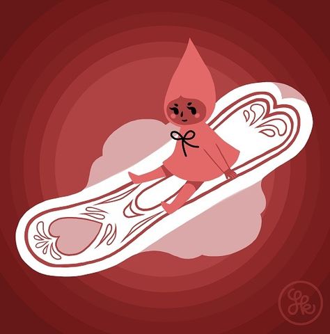 Period Cartoon, Menstruation Illustration, Period Stickers, Menstruation Art, Period Party, Period Art, Time Of The Month, Pads Tampons, 2025 Vision