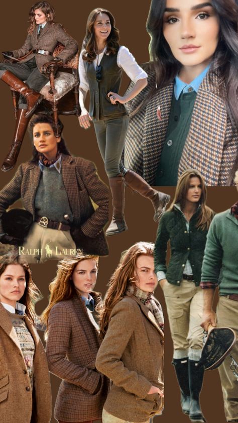 Equestrian style English Preppy Style, British Old Money Outfits, Sloan Ranger Style, Old Money Look, Work Aesthetic, 2024 Aesthetic, Equestrian Chic, Equestrian Fashion, Old Money Style