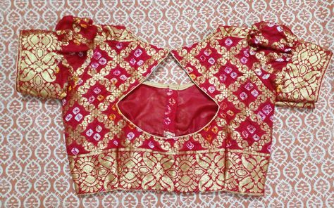 Blouse design latest, gharchola blouse design Gharchola Blouse Designs, Gharchola Saree Blouse Design, Gharchola Blouse, Designer Sleeves Design, Designer Blouse Designs, Gharchola Saree, Designer Sleeves, Saree Blouse Design, Gown Designs