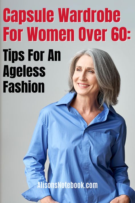 Finding ways on how to dress according to your age but still want to be stylish? Check out these fashion tips on creating a capsule wardrobe for women over 60! These fashion ideas are timeless, versatile, and simple, helping to reduce clutter. Here are some tips for creating your capsule wardrobe and get a FREE capsule wardrobe guide from us! Women Over 60 Fashion, Company Christmas Party Outfit, Clothes For Women Over 60, Creating A Capsule Wardrobe, Chic Jean Outfits, Fashion Tips And Tricks, Wardrobe For Women, Capsule Wardrobe Basics, Over 60 Fashion